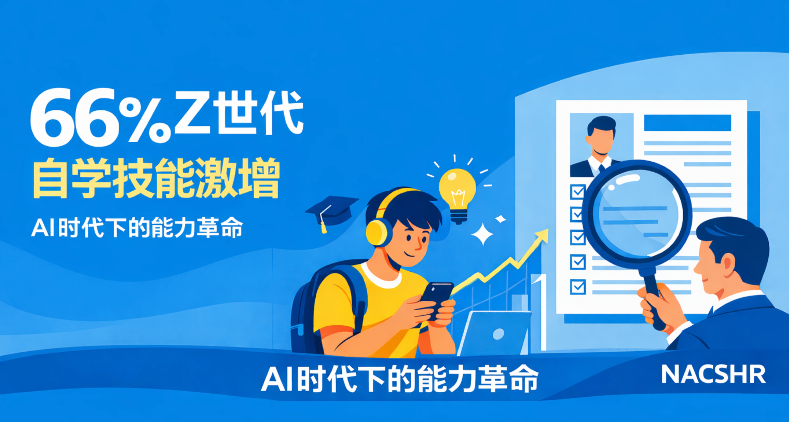 Z世代自学技能激增66%：AI时代下的能力革命与招聘验证重构