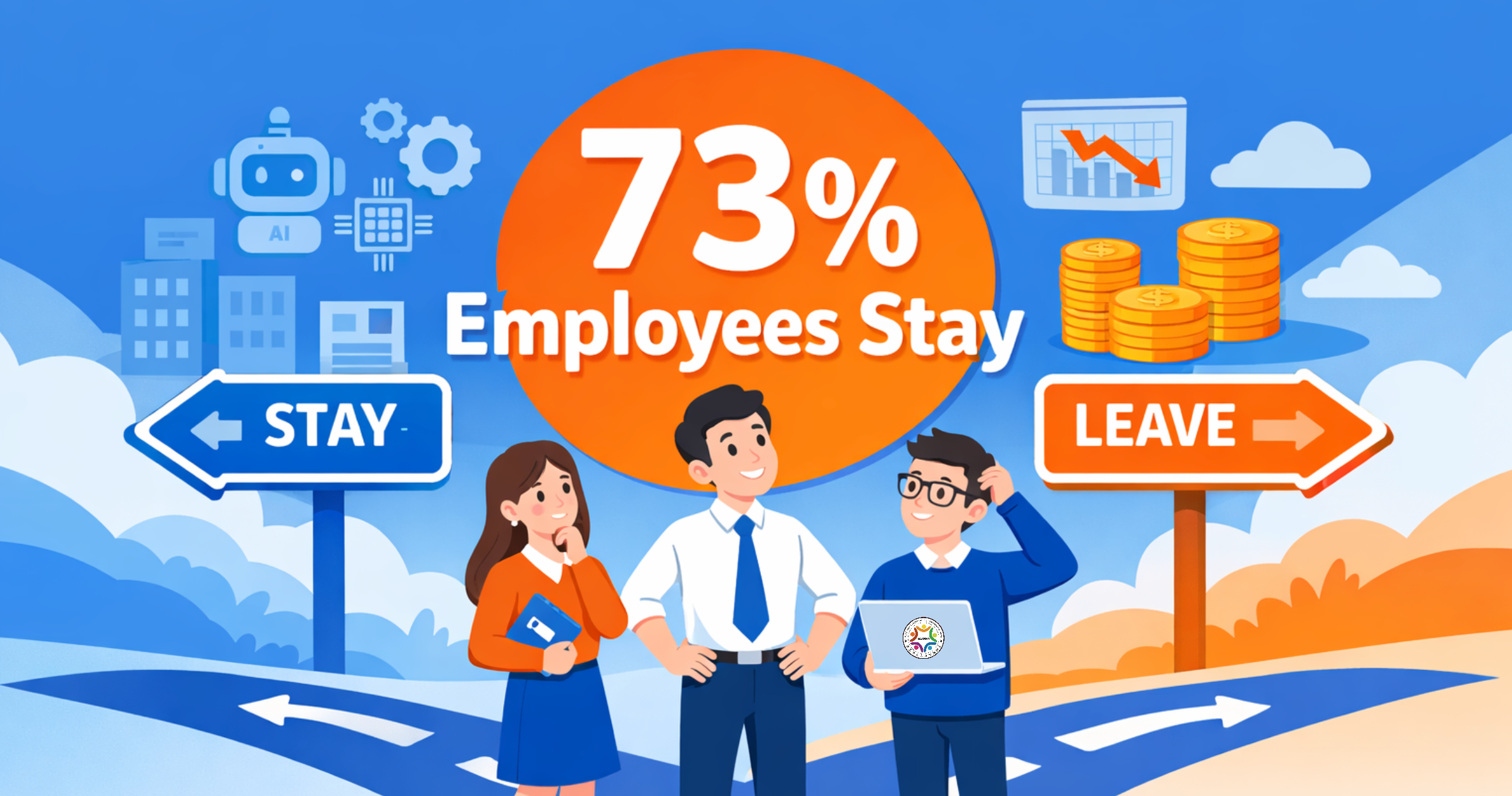 经济与AI焦虑下员工选择“留下”：Mercer 调研显示 73%美国员工暂不跳槽