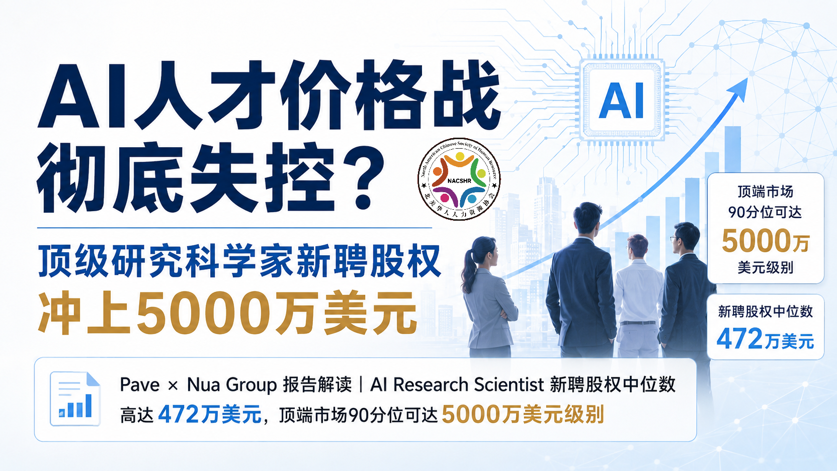 AI人才价格战彻底失控？顶级研究科学家新聘股权冲上5000万美元